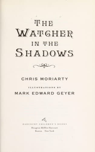 Tapa de The watcher in the shadows