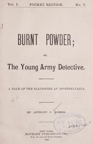 Tapa de Burnt powder