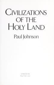 Tapa de Civilizations of the Holy Land