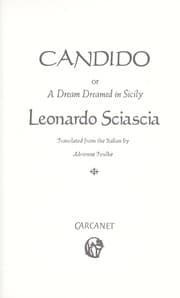 Tapa de Candido (Carcanet Collection)