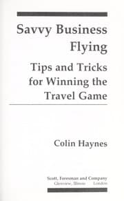 Tapa de Savvy business flying