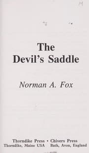 Tapa de The devil's saddle