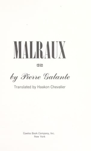 Tapa de Malraux