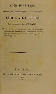 Tapa de Consid©♭rations anatomiques, physiologiques et pathologiques sur la luette