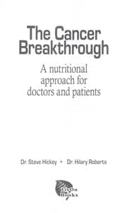Tapa de The cancer breakthrough