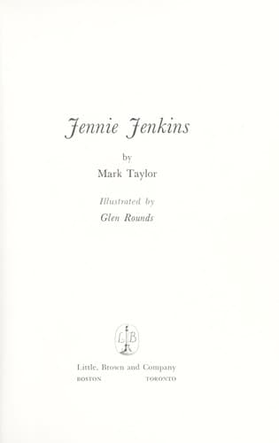 Tapa de Jennie Jenkins