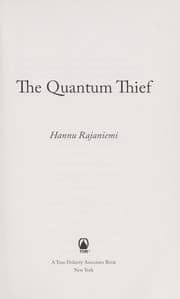Tapa de The quantum thief