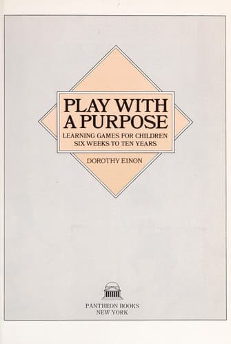 Tapa de Play with a purpose