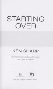 Tapa de Starting over