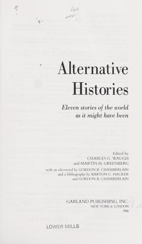 Tapa de Alternative histories