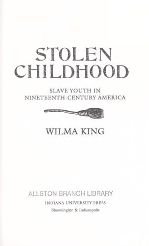 Tapa de Stolen childhood