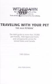 Tapa de Traveling with your pet