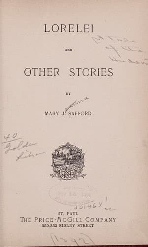 Tapa de Lorelei, and other stories