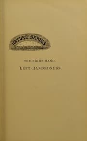 Tapa de The right hand : left-handedness