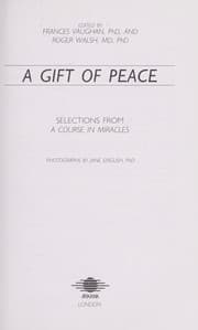 Tapa de A gift of peace