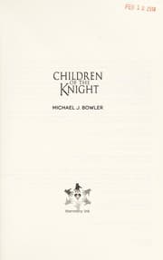Tapa de Children of the knight