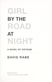 Tapa de Girl by the road at night