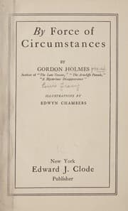 Tapa de By force of circumstances