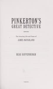 Tapa de Pinkerton's great detective
