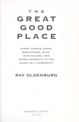 Tapa de The great good place