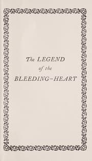 Tapa de The legend of the bleeding-heart