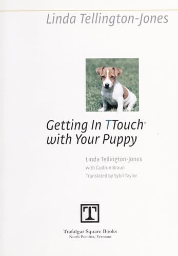 Tapa de Getting in TTouch with your puppy