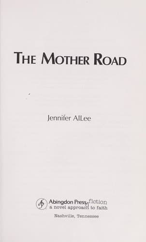 Tapa de The mother road
