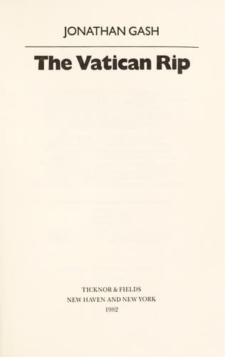 Tapa de The Vatican rip