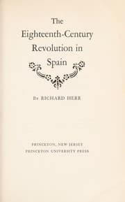 Tapa de The eighteenth-century revolution in Spain