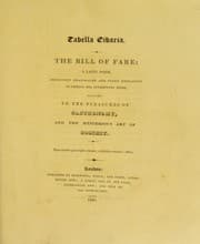Tapa de Tabella cibaria