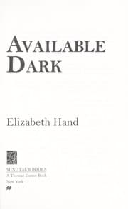 Tapa de Available dark
