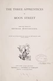 Tapa de The three apprentices of Moon street