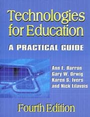 Tapa de Technologies for education