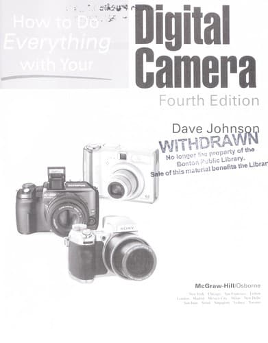 Tapa de How to do everything with your digital camera