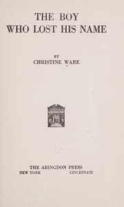 Tapa de The boy who lost his name