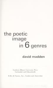 Tapa de The poetic image in 6 genres