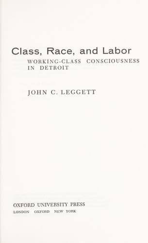 Tapa de Class, race, and labor