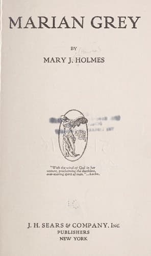Tapa de Marian Grey