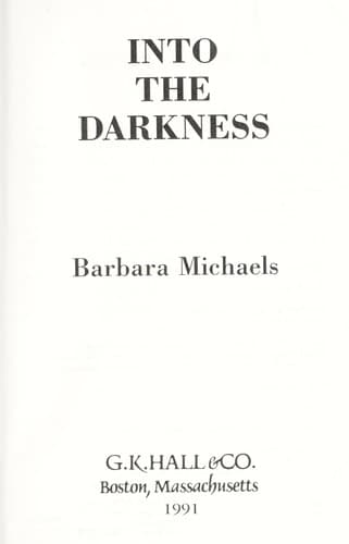 Tapa de Into the darkness