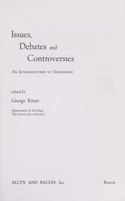 Tapa de Issues, debates, and controversies