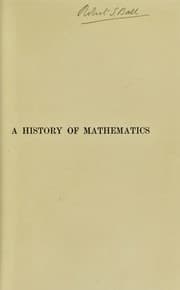 Tapa de A history of mathematics