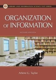Tapa de The Organization of Information