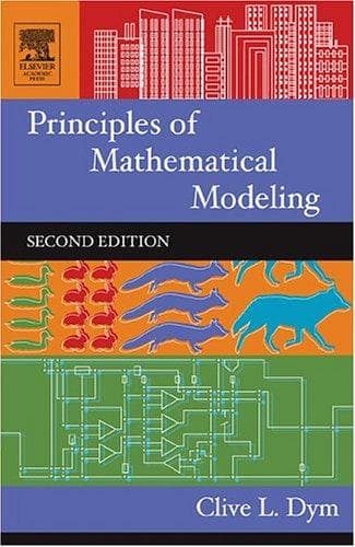 Tapa de Principles of mathematical modeling