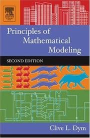 Tapa de Principles of mathematical modeling