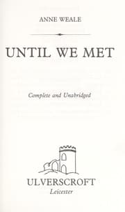 Tapa de Until We Met
