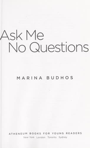 Tapa de Ask Me No Questions