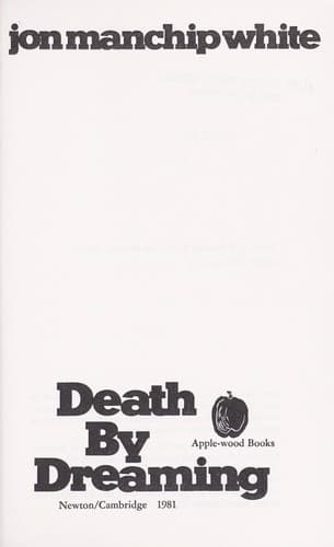 Tapa de Death by Dreaming