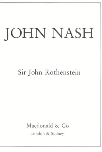 Tapa de John Nash