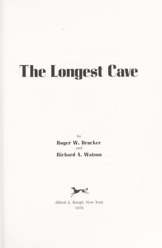 Tapa de The longest cave