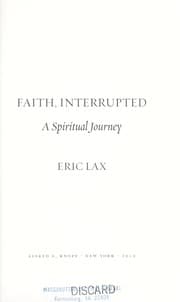 Tapa de Faith, interrupted